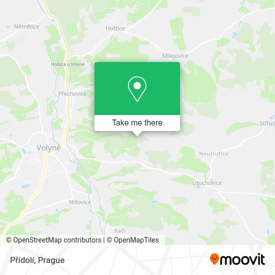 Přídolí map
