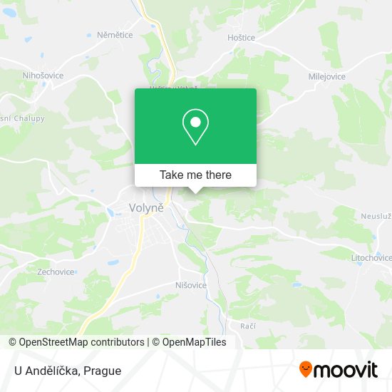U Andělíčka map