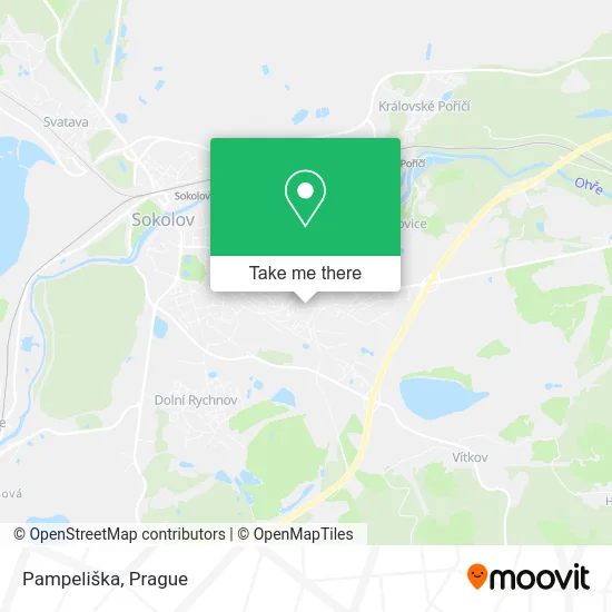 Карта Pampeliška