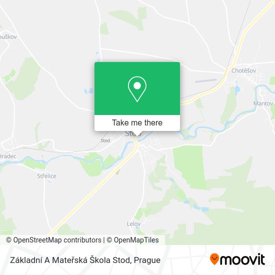 Základní A Mateřská Škola Stod map