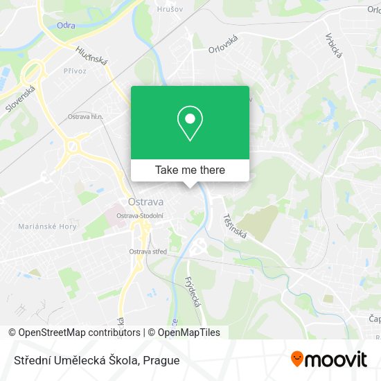 Střední Umělecká Škola map