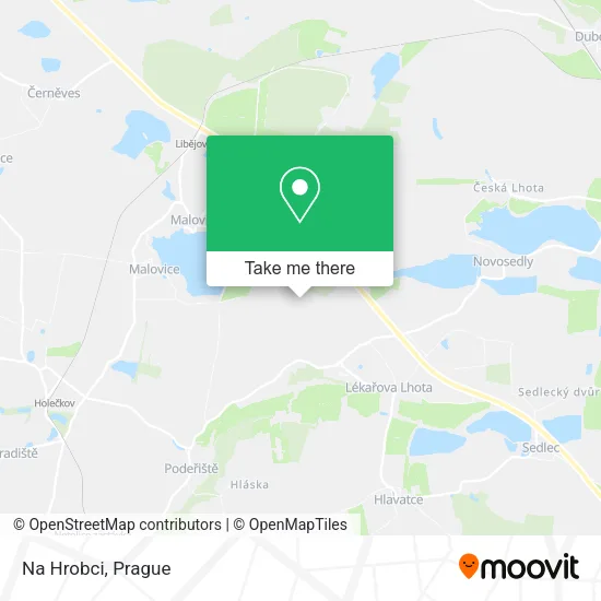 Карта Na Hrobci