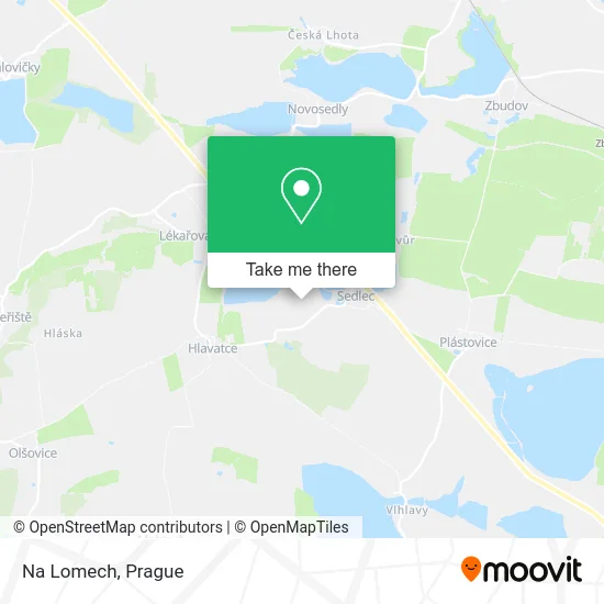 Карта Na Lomech