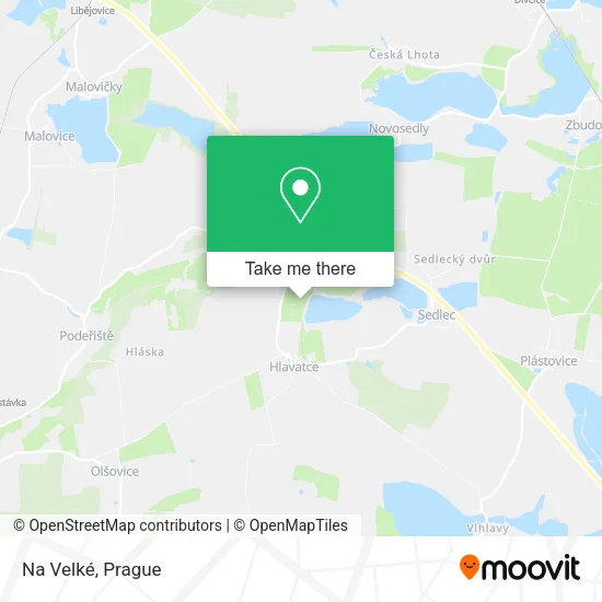 Карта Na Velké