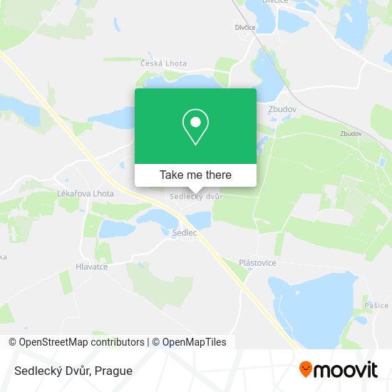 Sedlecký Dvůr map