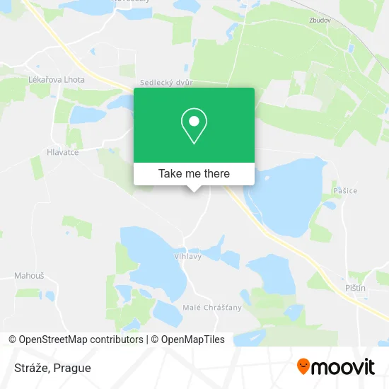 Карта Stráže