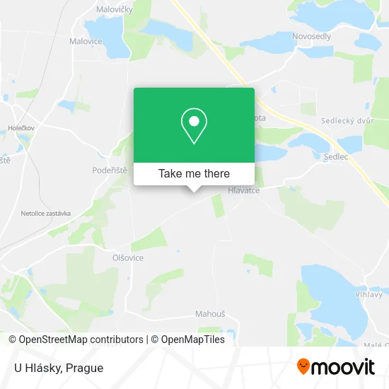 Карта U Hlásky