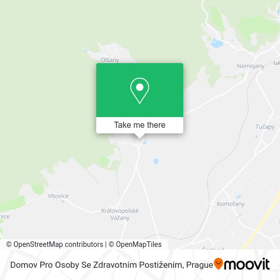 Domov Pro Osoby Se Zdravotním Postižením map