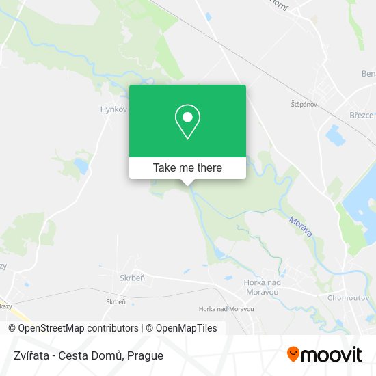 Zvířata - Cesta Domů map