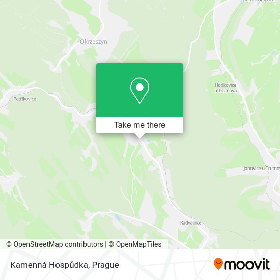 Kamenná Hospůdka map