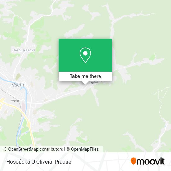 Hospůdka U Olivera map