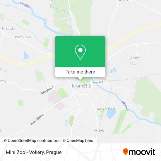 Карта Mini Zoo - Voliéry
