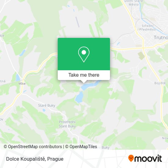 Dolce Koupaliště map
