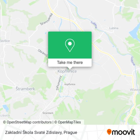 Základní Škola Svaté Zdislavy map