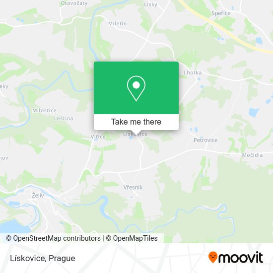 Lískovice map