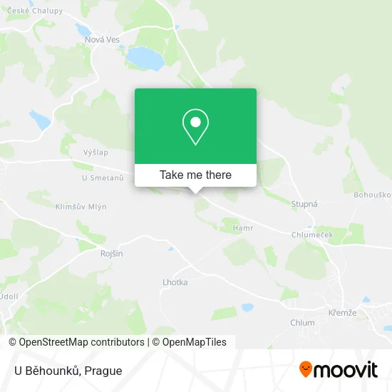 Карта U Běhounků