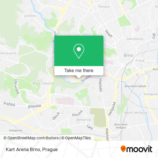 Карта Kart Arena Brno