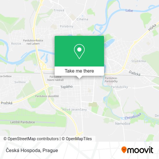 Česká Hospoda map