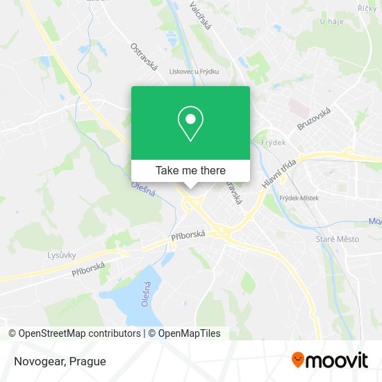 Novogear map