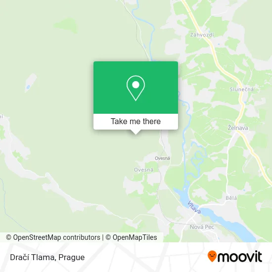 Карта Dračí Tlama
