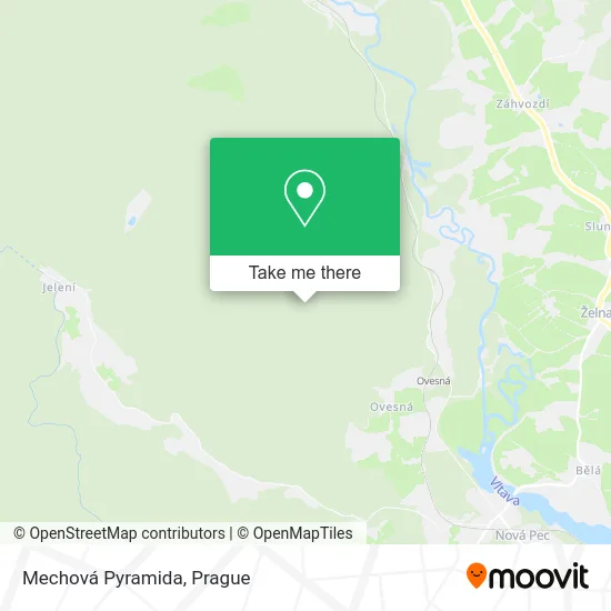 Карта Mechová Pyramida