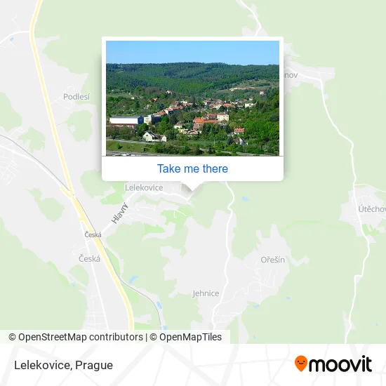 Карта Lelekovice