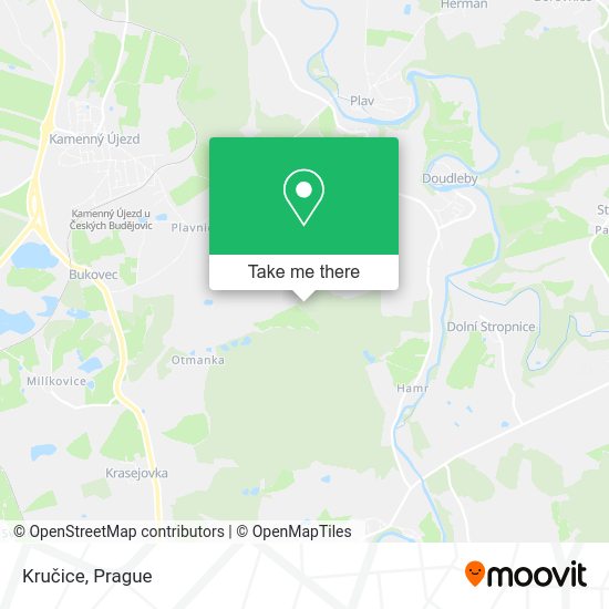 Карта Kručice