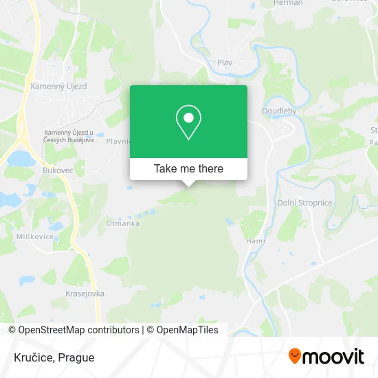 Карта Kručice