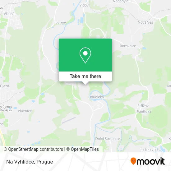 Карта Na Vyhlídce