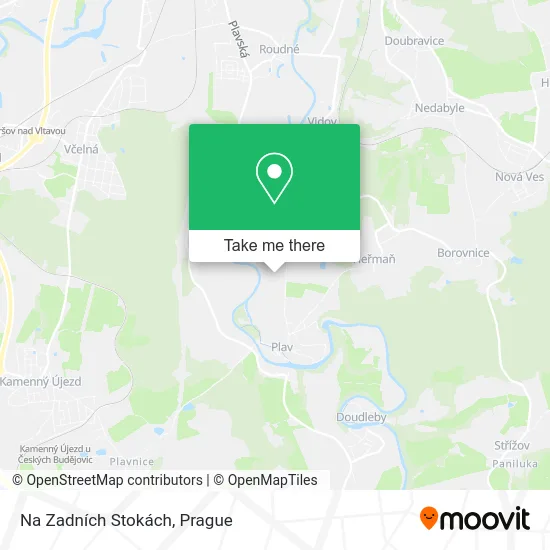 Карта Na Zadních Stokách