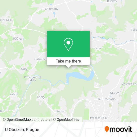 Карта U Obcizen