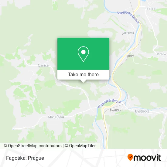 Карта Fagoška