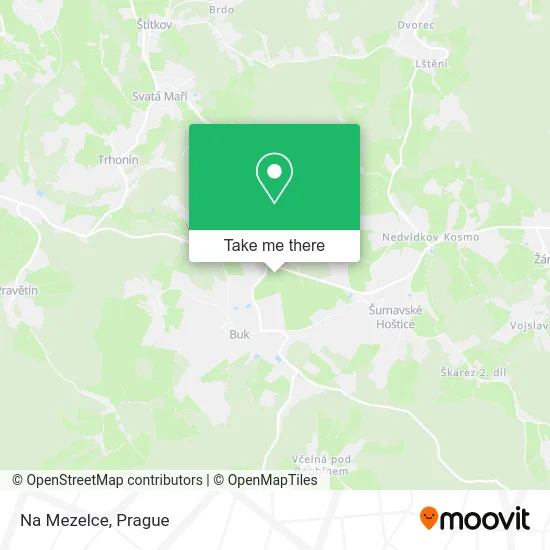 Карта Na Mezelce