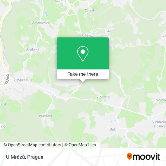 Карта U Mrázů
