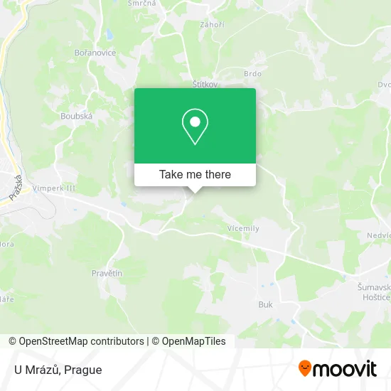 Карта U Mrázů