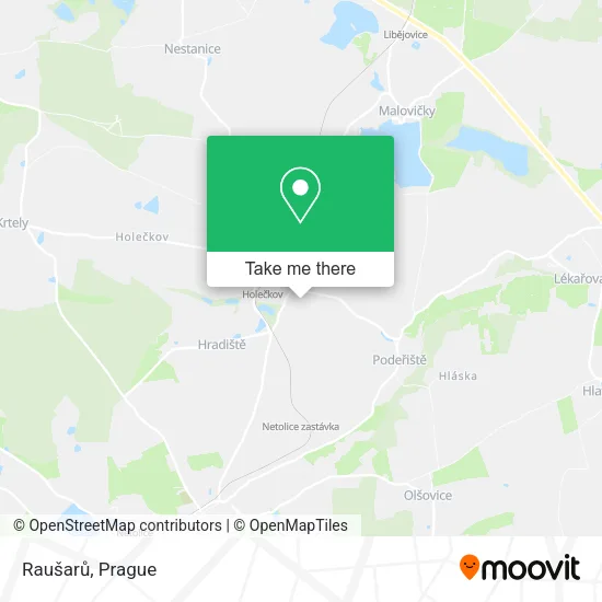 Карта Raušarů