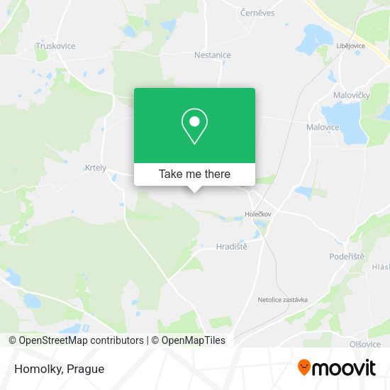 Карта Homolky