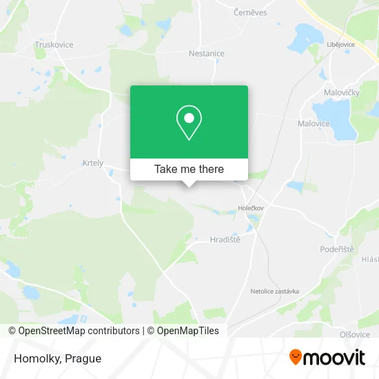 Карта Homolky