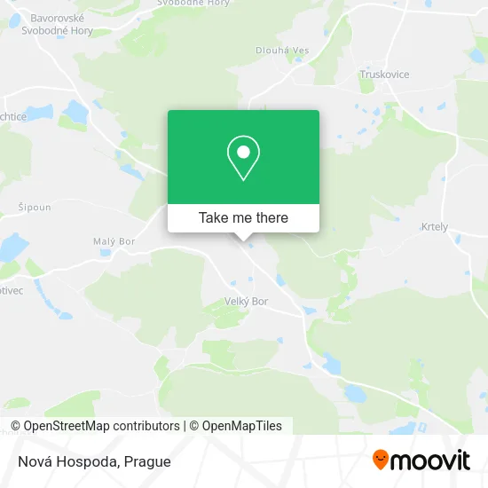 Карта Nová Hospoda