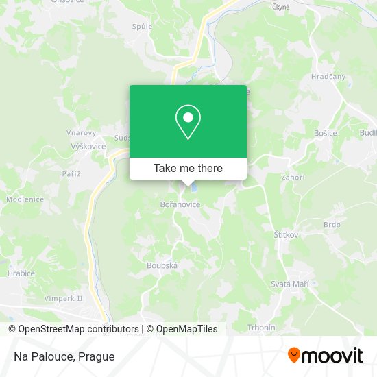 Карта Na Palouce