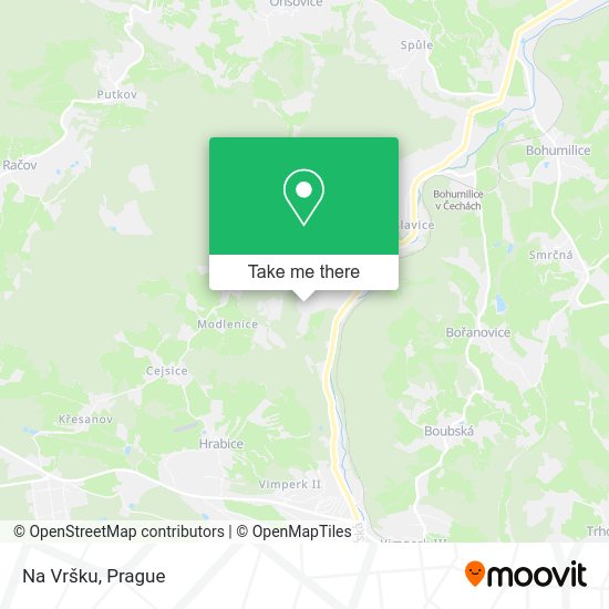 Карта Na Vršku
