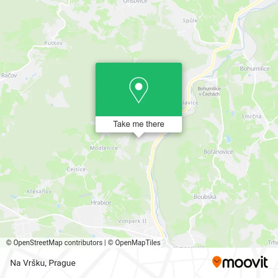 Карта Na Vršku