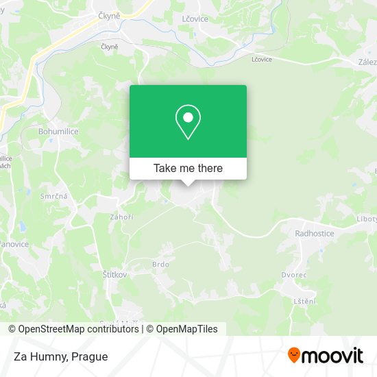 Карта Za Humny