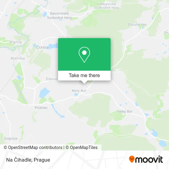 Карта Na Čihadle