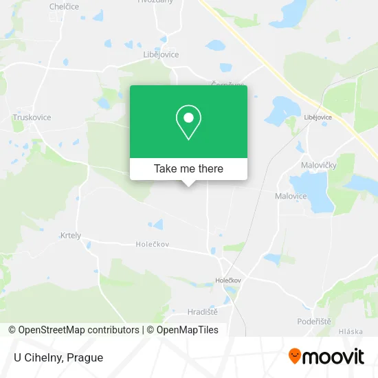 Карта U Cihelny