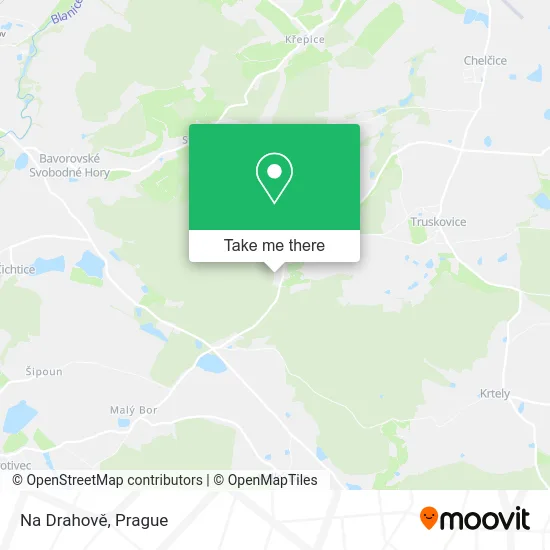 Карта Na Drahově