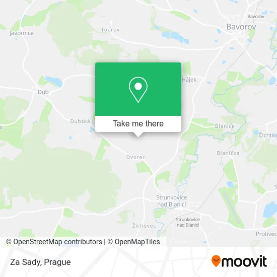 Карта Za Sady