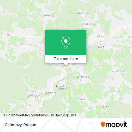 Карта Chůmovy