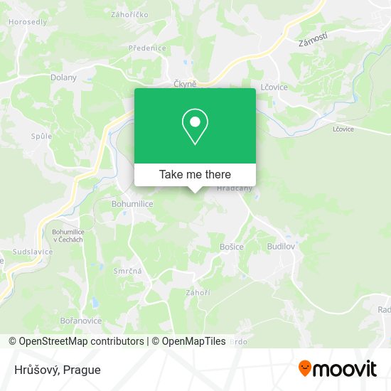 Hrůšový map