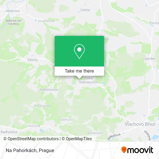 Карта Na Pahorkách